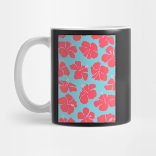 Hibiscus Pattern Mug